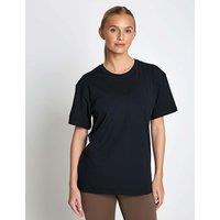 Girlfriend Collective Crew Neck Workout T-Shirt Black