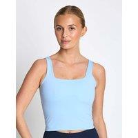 Girlfriend Collective Square Neck Vest Light Blue