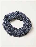 Floral Fringed Snood