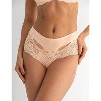 Pour Moi Fleur High Rise Shorts Nude