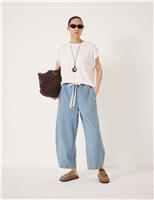 HUSH Pure Cotton Crew Neck T-Shirt White