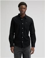 Lee Regular Fit Denim Shirt Black