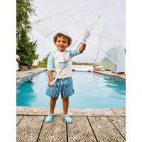 JoJo Maman Bb 2 Piece Long Sleeve Rash Vest Swim Set (6 Mths-6 Yrs) Light Blue Mix