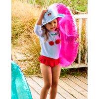 JoJo Maman Bb 2 Piece Cherry Stripe Swim Set (6 Mths-6 Yrs) Green Mix