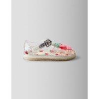 JoJo Maman Bb Kids' Strawberry Glitter Jelly Sandals (4 Small-11 Small) Bright Pink
