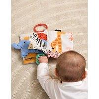 JoJo Maman Bb Safari Fabric Book (0+ Yrs) Multi