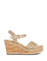 Buckle Wedge Sandals