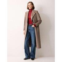Jigsaw Balfour High Waisted Wide Leg Jeans Mid Blue