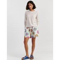 Chinti & Parker Pure Cashmere Crew Neck Jumper Cream