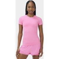 Sweaty Betty Athlete Seamless Crew Neck T-Shirt Pink