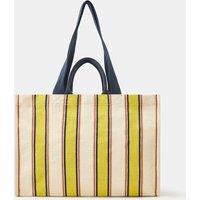 ACCESSORIZE Cotton Rich Striped Tote Bag Multi