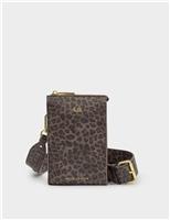 Personalised Animal Print Mini Cross Body Bag