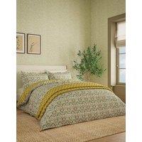 Morris & Co Pure Cotton Little Chintz Bedding Set Green Mix