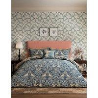 Morris & Co Pure Cotton Bird Bedding Set Blue Mix