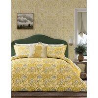 Morris & Co Pure Cotton Elmcote Bedding Set Yellow Mix