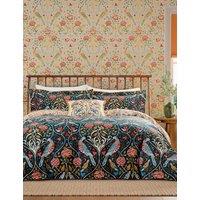 Morris & Co Pure Cotton Seasons By May Bedding Set Indigo Mix