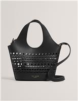 Ted Baker Leather Tote Bag Black