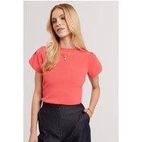 Ted Baker Knitted Top Coral