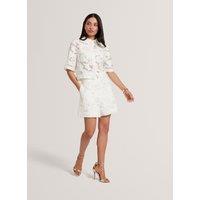 Ted Baker Textured Shorts White