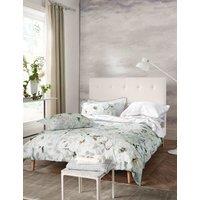 Designers Guild Fleur Blanche Pure Cotton Sateen Bedding Set Grey Mix