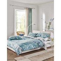 Designers Guild Manohari Pure Cotton Sateen Bedding Set Blue Mix