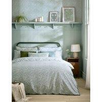 William Morris At Home Pure Cotton Willow Bough Bedding Set Green Mix