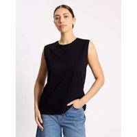Albaray Pure Cotton Tank Top Black