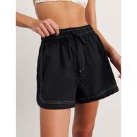 Jag Pure Cotton High Waisted Shorts Black