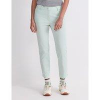 Sportscraft Cotton Rich Slim Fit Cropped Trousers Mint