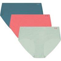 Under Armour 3pk No VPL Hipster Knickers Blue