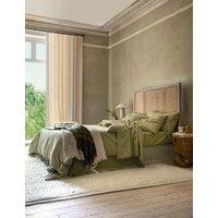 Piglet In Bed Linen Rich Gingham Duvet Cover Dark Green Mix