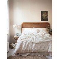 Piglet In Bed Linen Rich Floral Duvet Cover Pearl
