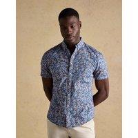 Joules Regular Fit Floral Short Sleeve Shirt Multi