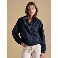 Joules Waterproof Lightweight Hooded Jacket Navy