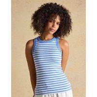 Joules 3 Pack Cotton Rich Jersey Ribbed Vest Multi