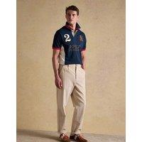 Joules Pure Cotton Pique Embroidered Polo Shirt Navy Mix