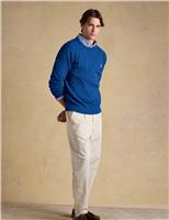Pure Cotton Cable Knit Jumper