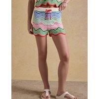 Joules Pure Cotton Striped Shorts Multi