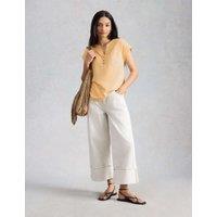 White Stuff Pure Cotton Shirt Yellow