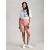 White Stuff Cotton Rich Chino Shorts Pink