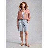 White Stuff Cotton Rich Chino Shorts Blue