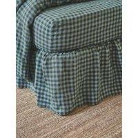 Piglet In Bed Linen Rich Gingham Valance Sheet Multi