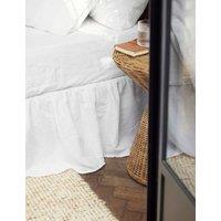 Piglet In Bed Linen Rich Fitted Sheet White