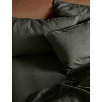 Piglet In Bed Linen Rich Fitted Sheet Black