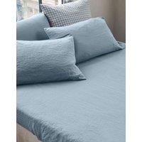 Piglet In Bed Linen Rich Fitted Sheet Light Blue