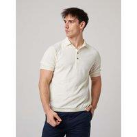 Peregrine Pure Cotton Polo Shirt White