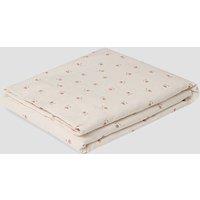 Piglet In Bed Linen Rich Printed Flat Sheet Pearl