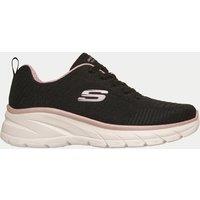 Skechers Fashion Fit 2.0 Lace Up Trainers Black Mix