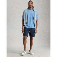 White Stuff Regular Fit Denim Utility Shorts Navy