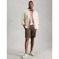 White Stuff Regular Fit Chino Shorts Brown